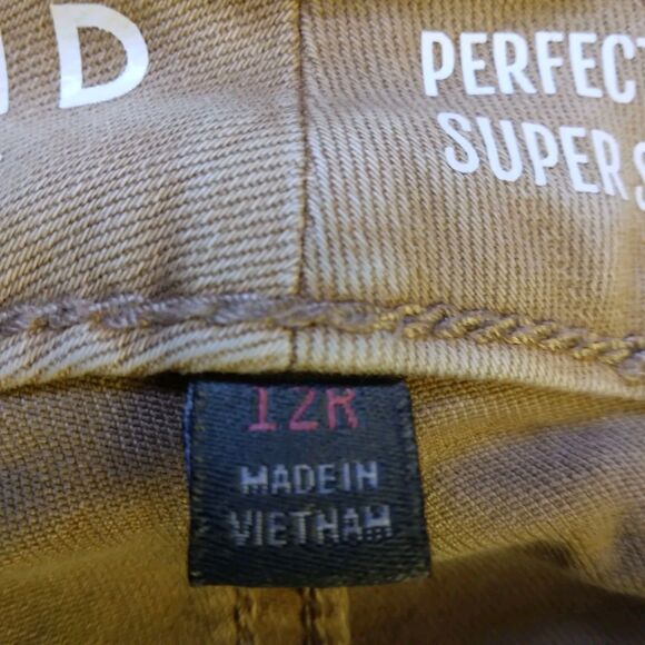 Torrid Perfect Slim Boot Super Soft Khaki Tan Jeans Stretch Women's Size 12R - Picture 6 of 11